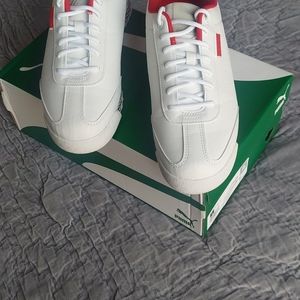 Pluma - Ferrari Roma Via Perf Sneakers Mens 9. New Never Worn with box.